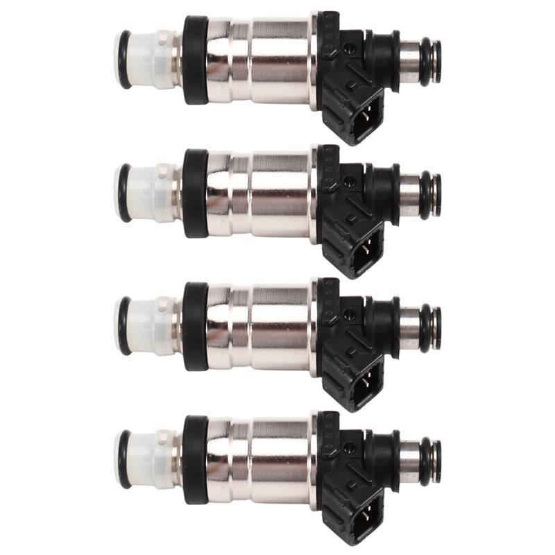 For Honda Accord Civic Odyssey Acura CL EL 1998- 2002 Fuel Injector Replacement Kit- 4Pcs 06164-P8A-A00 06164P8AA00 Car Part