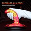 Female Soft Dildo Masturbator Oversized Alien Mixed Color Simulation Dildo Adult Supplies