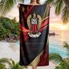 OGC Nice FC Druck Schnelltrocknendes Strandtuch Mikrofaser Saugfähig Tragbares Reise-Handtuch zum Schwimmen