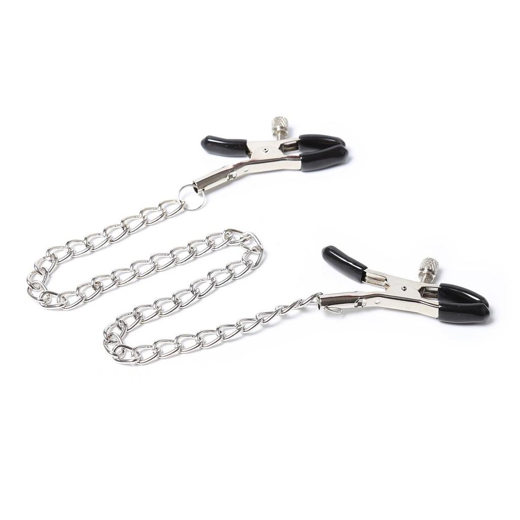 Popular Couples Sex Toys with Bells & Nipple Clamps for Flirting