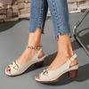 Fashion Chunky Platform Wedges Slipper  Sandals Summer 2025 Shoes for Women Open Toe Shoes Sandals Women Platform Shoes