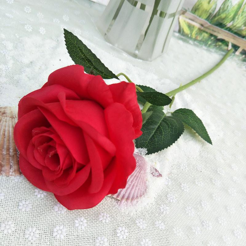 Realistic Roses Faux For Wedding Bouquets Home Styling Photography Accessories