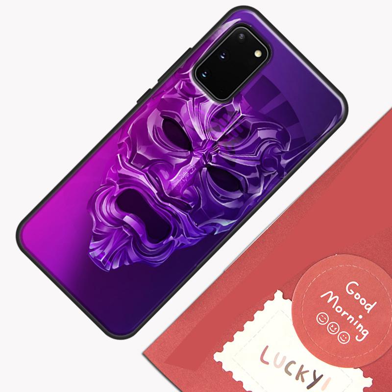 

Japanese Oni Hannya Demon Mask Phone Case For Samsung Galaxy S26 S25 S24 S20 S21 S22 S23 Ultra S10 Plus S25 FE Cover Shell Galaxy S22Ultra