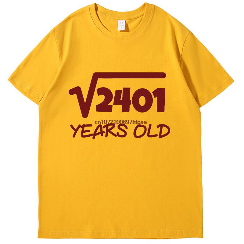 49 Years Old Cool Graphic T Shirts 49th Birthday Gifts Tshirt Summer Cotton New Shirts And Tshirts Oneck Print T Shirt