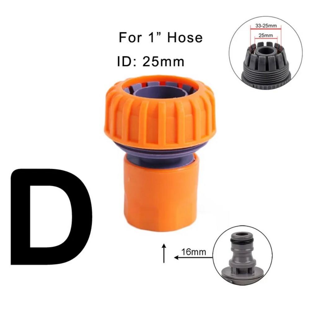Garden Hose Quick Connector 1/2'' 3/4" Garden Water Pipe Car Wash Gun Joint Watering Pipe Fittings Pipe Connector Accessories