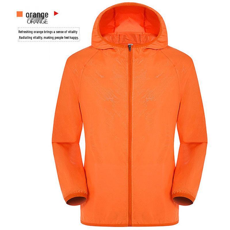 Unisex UV Protection Windbreaker - Customizable Logo