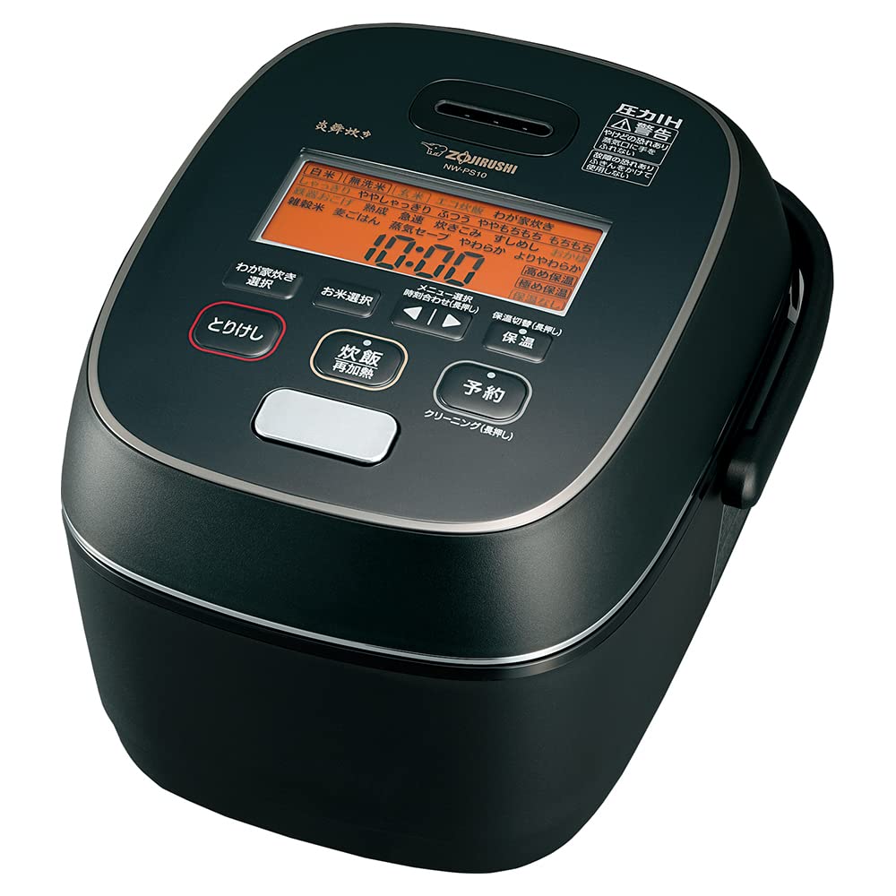 

Плита Zojirushi Rice Pressure IH Flame Heat Retention 40 Dark Ink [модель 2020 г.], 5,5 чашек, тип, готовка, плита, часы, NW-PS10-BZ