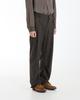 WHYSOCEREALZ Hippies Pleated Trousers (Saul Brown)