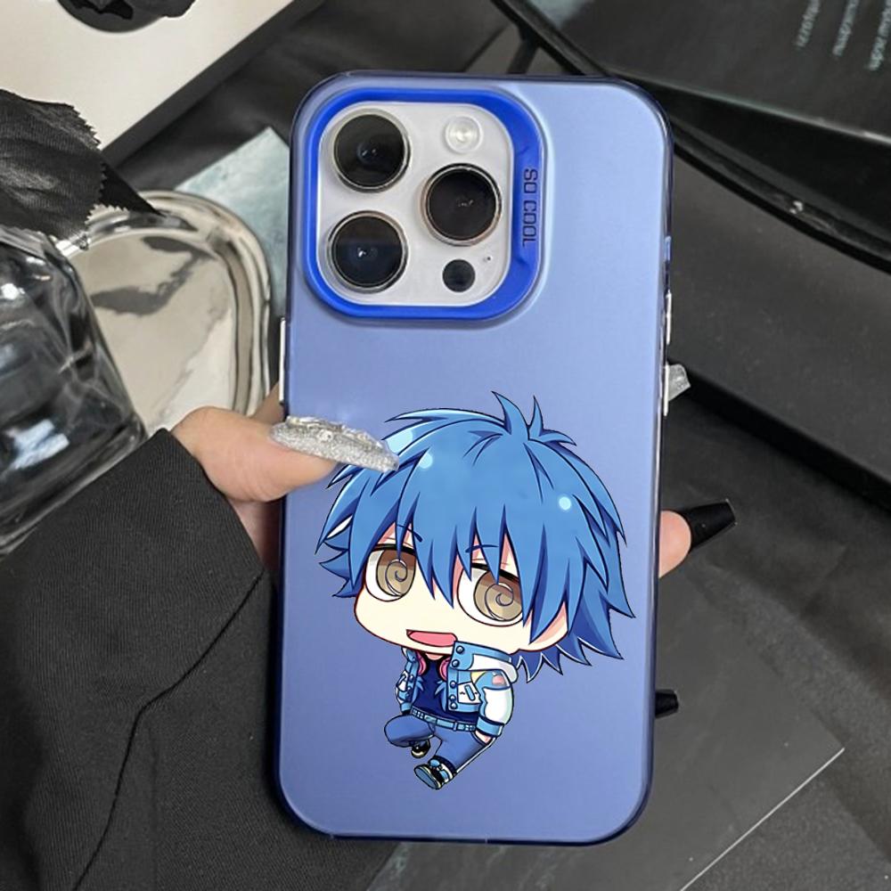 D-Dramatical M-Murder Aoba Seragaki Phone Case For iPhone 16,15,14,13,12,11,Pro,Max,Plus,Mini,XS Anti Fall Blue Matte Bumper