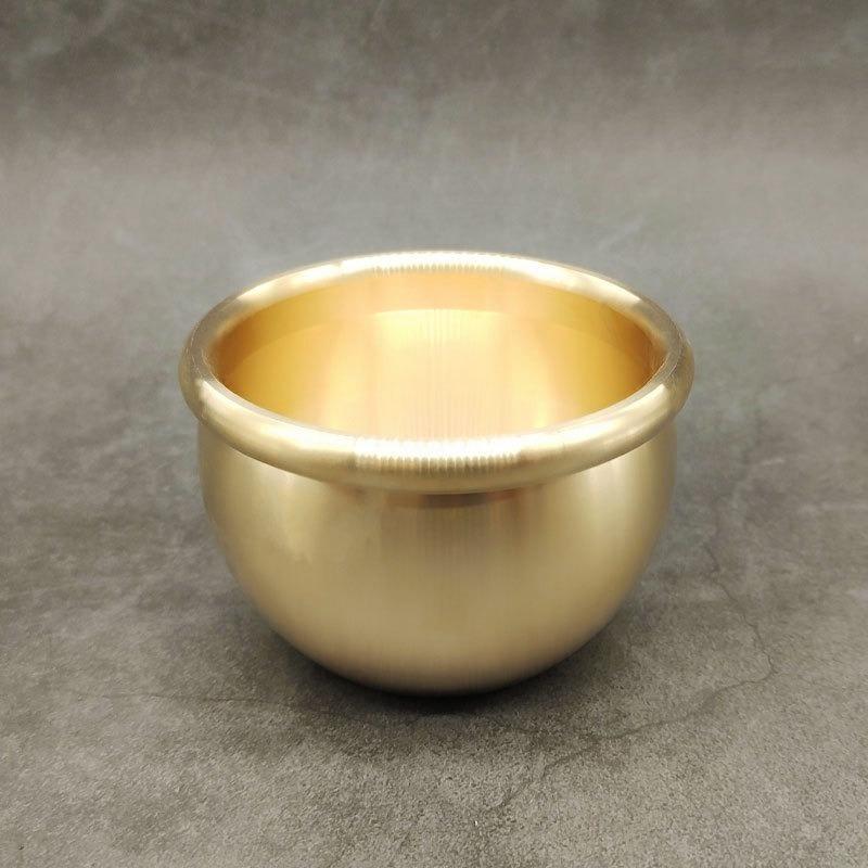 Brass Pot Bowl Office Decorations Living Room Rice Jar Treasure Bowl Home Furnishings Decoration