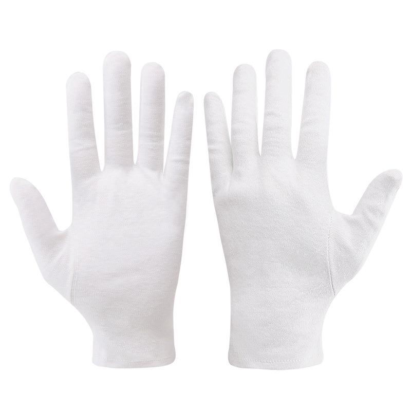Two-Finger Touchscreen Sweat-resistant Cotton Spandex Lightweight Soft Simple Protective Autumn Gloves One size