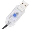 LED Christmas Tree 339 Cold White LEDs 187 Cm