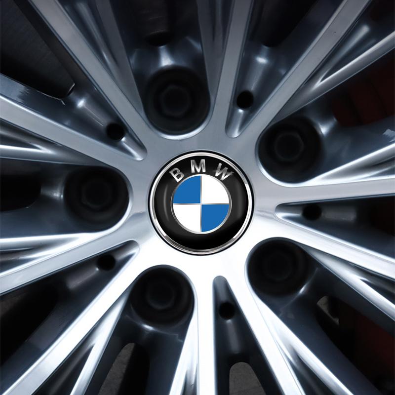 4 stk 60MM Bilhjul Senter Navkapsel Biltilbehør For BMW M Performance E53 E60 E61 E62 E70 E71 E83 E84 E87 X2 X3 X4 X5 X6