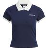 Originals Ss25 Short Logo Letter Sports Slim Fit Polo Shirt Women Tops KF9610