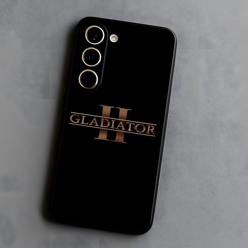 

Movie G-Gladiator 2 Phone Case For Samsung S26 S25 S24 FE S23 S22 S21 Plus S20 Ultra Note20Ultra Black Soft Shell Galaxy S25