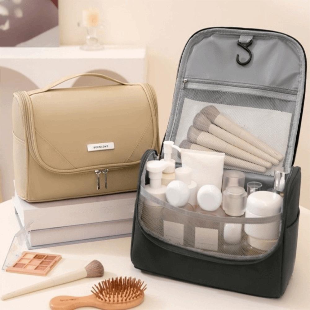 Multi-pocket Cosmetic Storage Bag Large Capacity Toiletry Bag Fashion Makeup Bag  Organizer Case