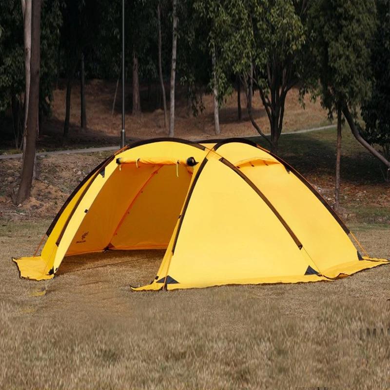 For3-4 Persons Aluminum Pole 210T Waterproof Outdoor Camping DomeTent