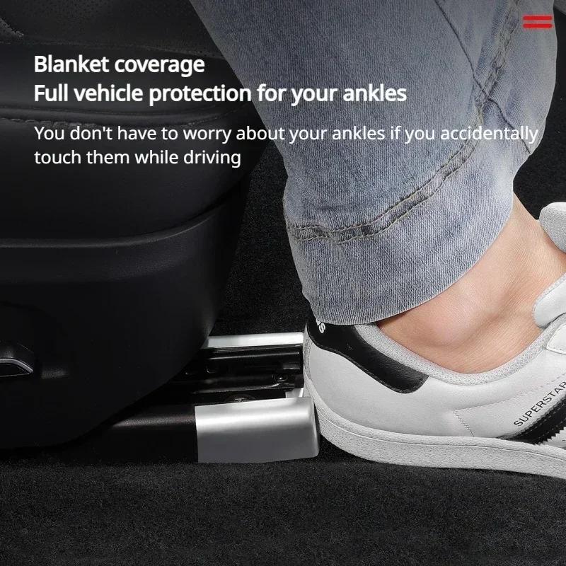 For Tesla Model Y/3 Highland 2024 Interior Accessories Seat Anti-kick Protective Cover Car Seat Rail Anti-kick Plug M3H Parts