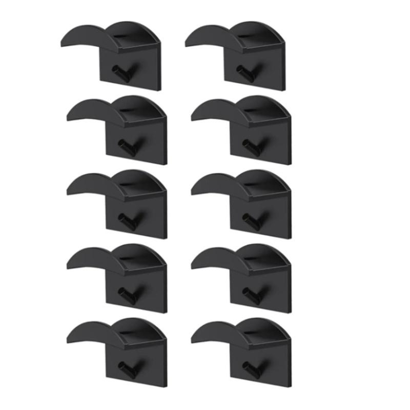 1 Set Wall Mounted Hat Rack Plastic Display Stand for Baseball Caps Convenient Hat Holder Space Saving Caps Organizer