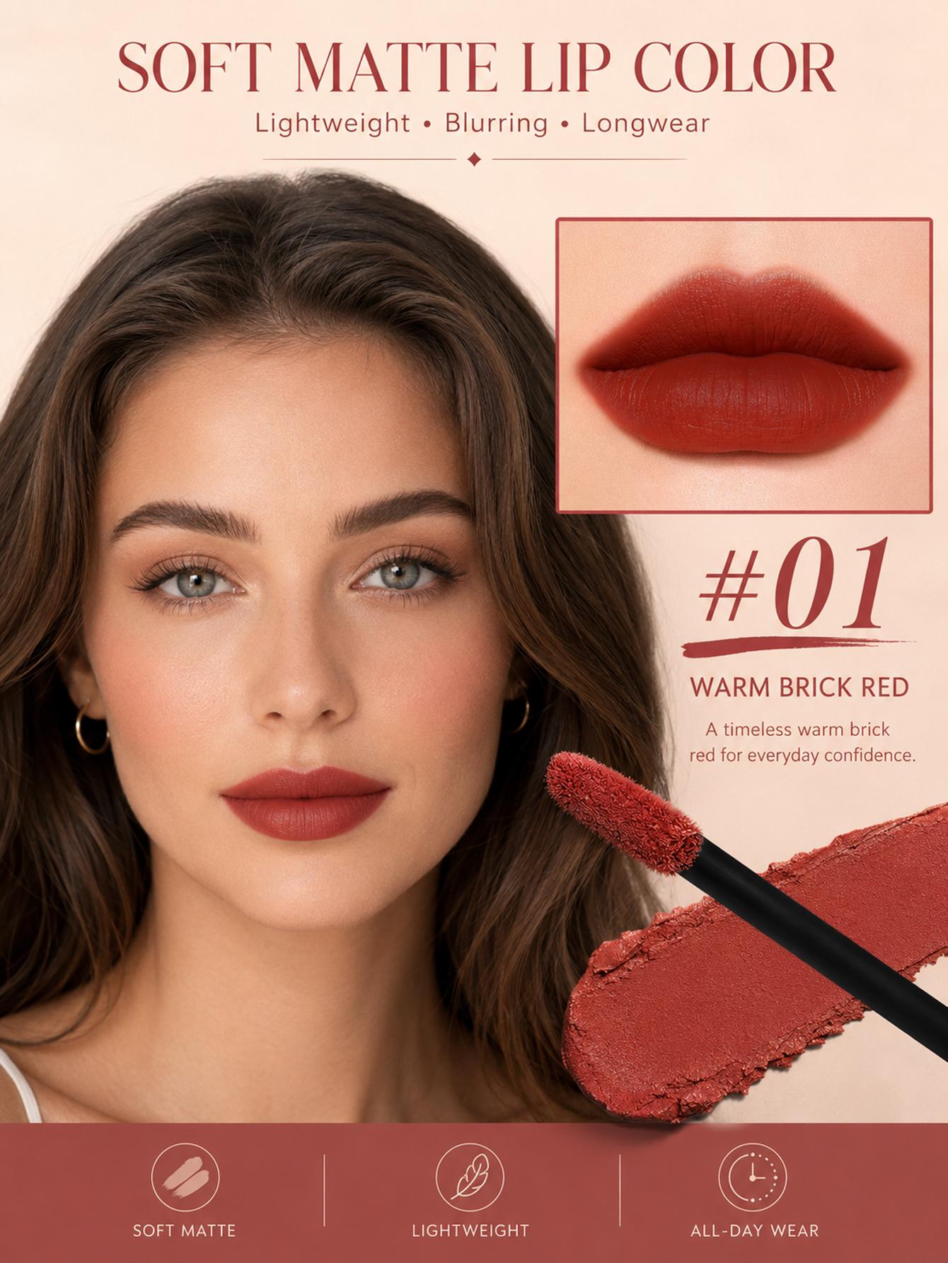 Life Girls Soft Mood Velvet Lip Mud Velvet matte matte lipstick