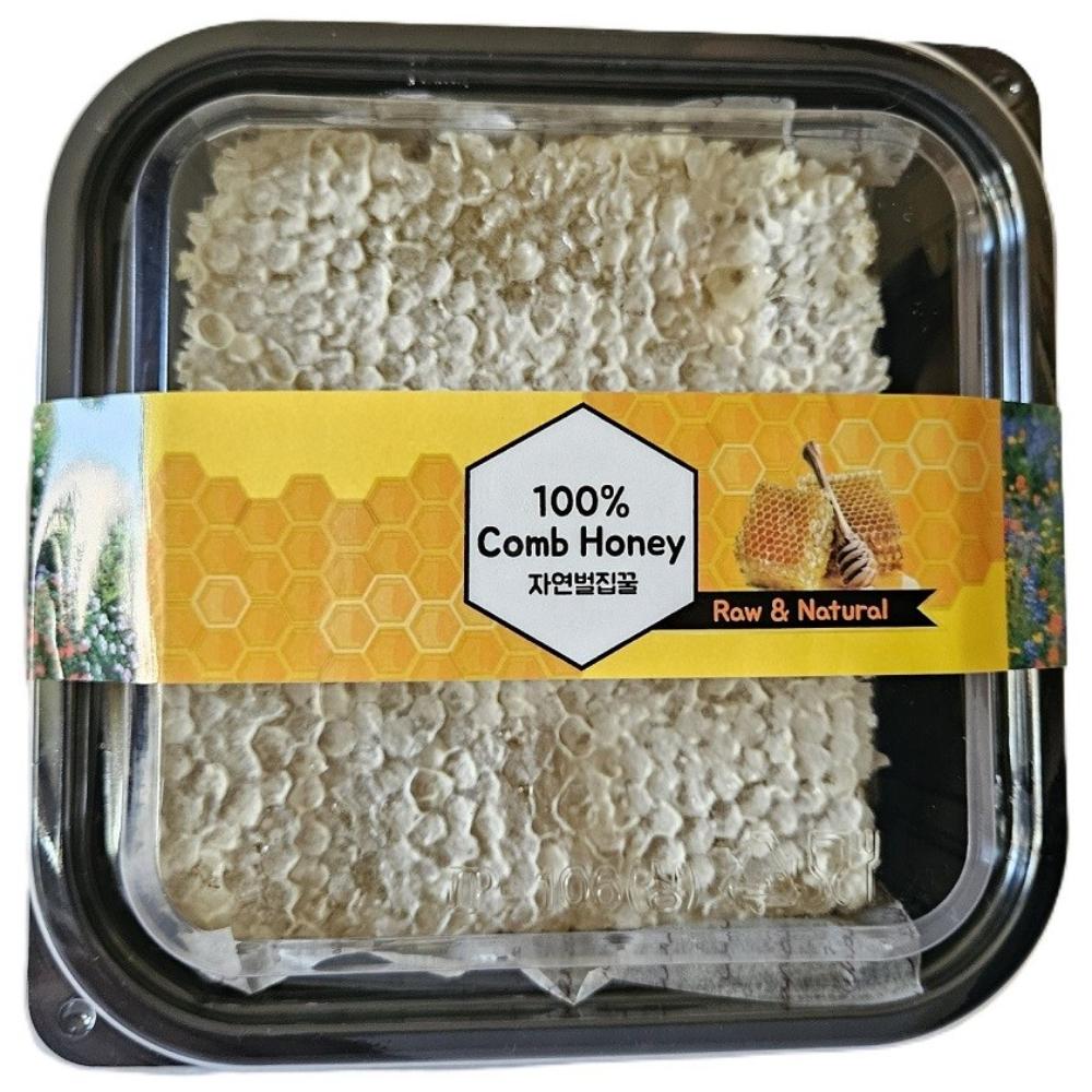 Korean Honeycomb (Korean Taste) 100% Domestic 0.5kg~2kg Cherry Blossom, Acacia, Chestnut Blossom, Wildflower, Artificial Mixed Honey Flavor 1 Pcs 500g