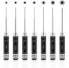 7/1pcs Hex Screwdriver Set 0.9mm 1.27mm 1.3mm 1.5mm 2.0mm 2.5mm 3.0mm Hex Head Wrench Tools Kit  For RC Helicopter