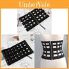 Pu Waist Belt For Women With Punk Style Adjustable Buckle For Outdoor Fashion