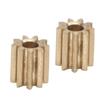 Motor Pinion Gear Brass Replacement for Duplo Intelli Lok Module 0.5 9 Teeth Brass Gear Drive Gear Engine Gear Motor Pinion