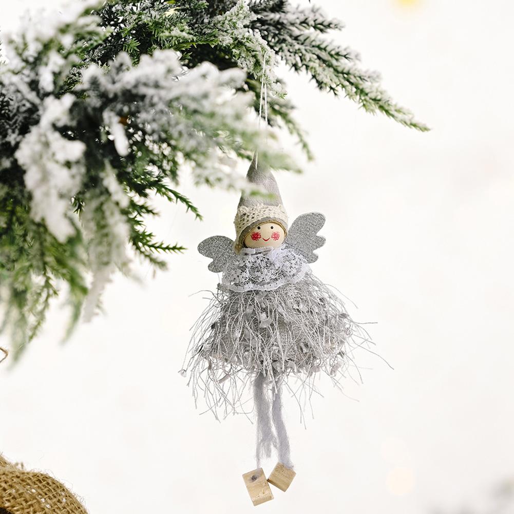 Christmas Decoration Items Plush Girl Leg Hanging Pendant Creative New Little Angel Hanging Pendant Doll Pendant
