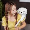 Plushie Doll Seal Plush Schoolbag Cute White Sea Lion Plush Bag Lovely Stuffed Backpack  Baby Kids