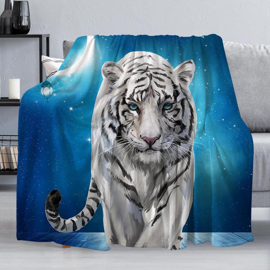 Reunbmq Super Soft Flannel Fleece Throw Blanket Lightweight Sherpa Blankets for CouchBedDorm Retro Skulls