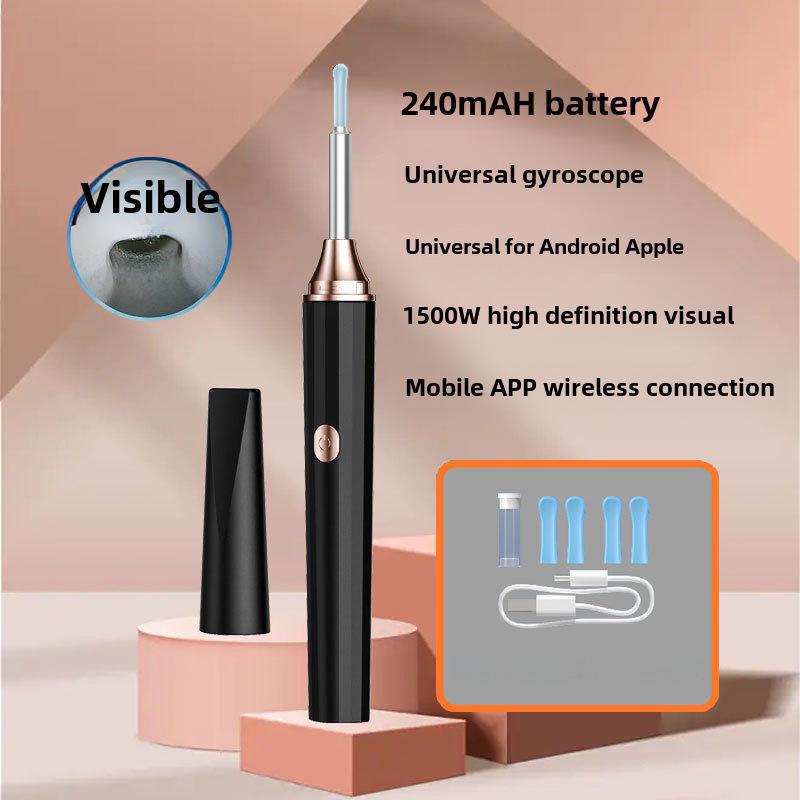 SL0011 WiFi Visual Ear Pick: HD Luminous Integrated Spoon for Ear Canal Cleaning