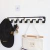 MDNG No-Drill Deer 8-Hook Wood Wall Coat Rack