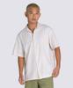 VANS Kessler Checkerboard Woven Short Sleeve Shirt - White - Marshmallow / Vn000M18E681