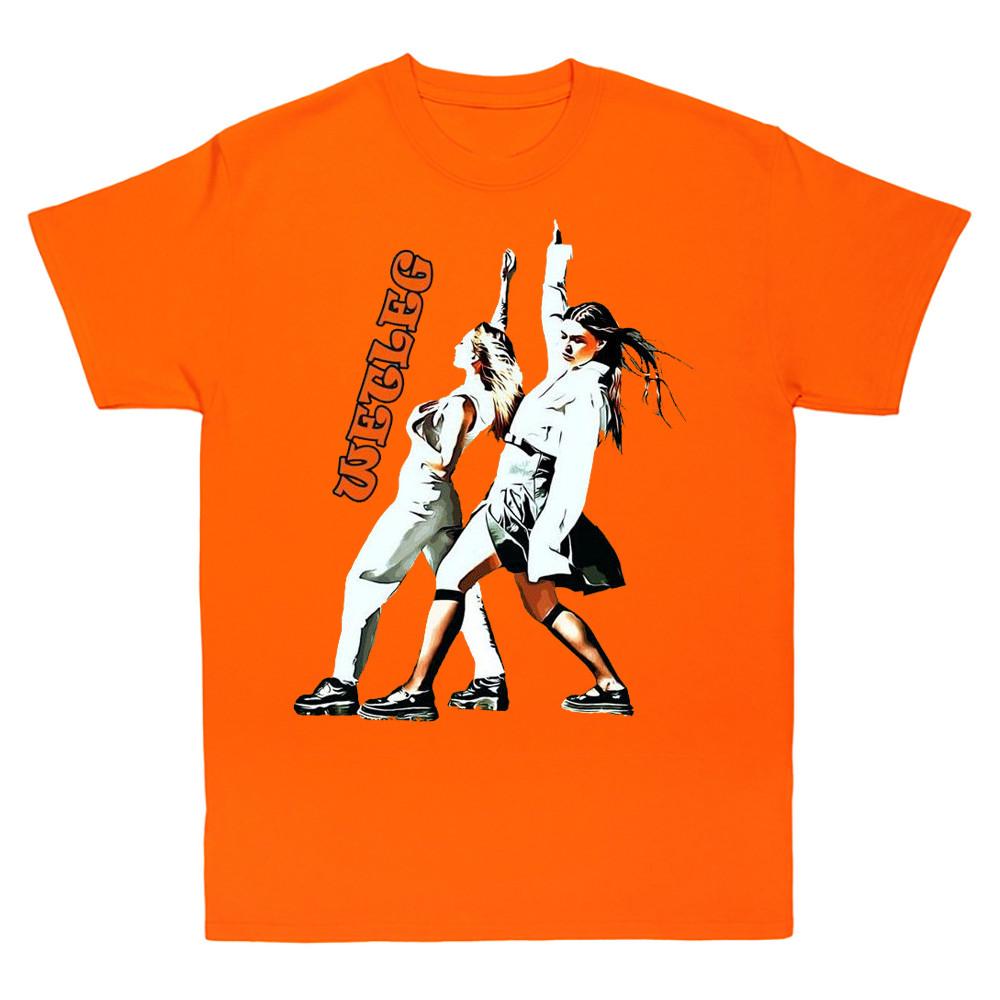 Let Dancing Holiday Wet Leg Band T Shirt Classic Orange Unisex S-5XL ND1431 Unisex T-Shirt L