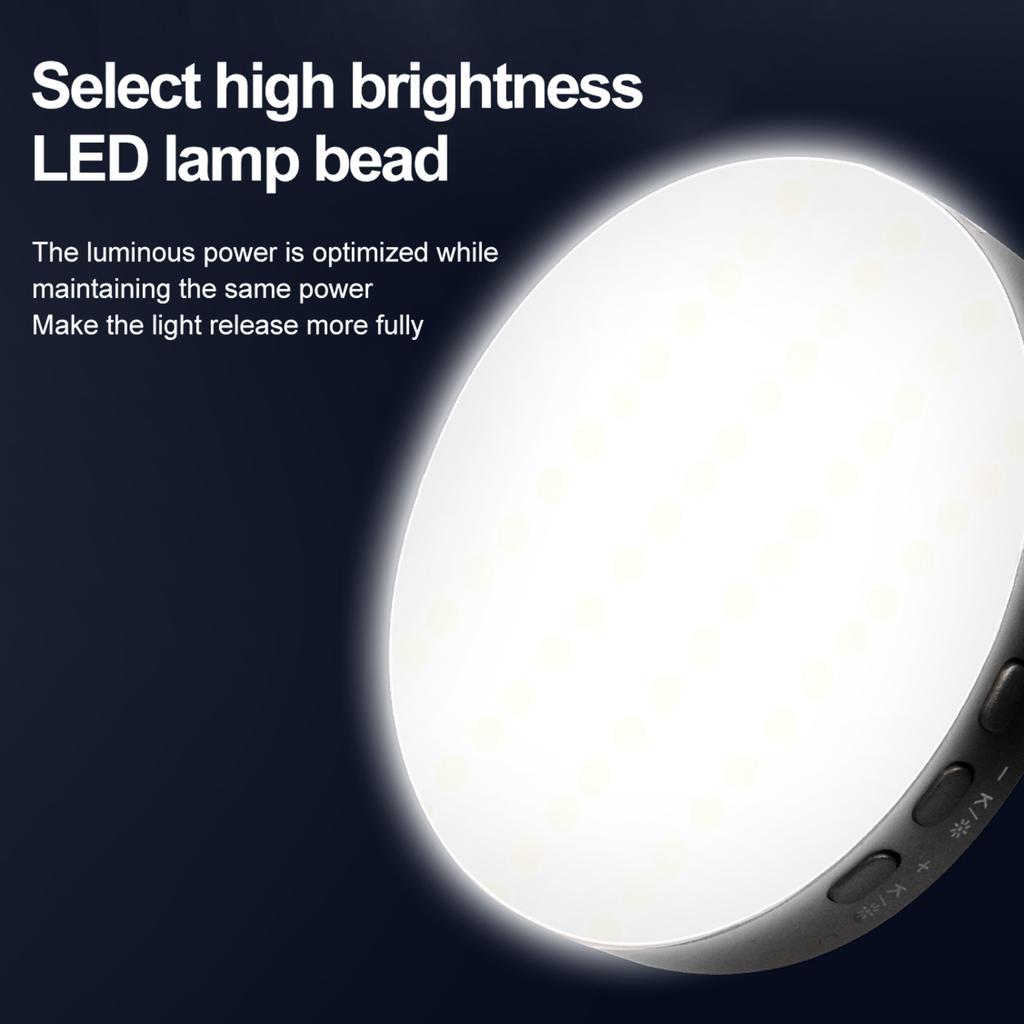 Foldablbe Magnetic LED Fill Light for Phone Selfie Light LED Video Light 2600K-9000K Dimmable