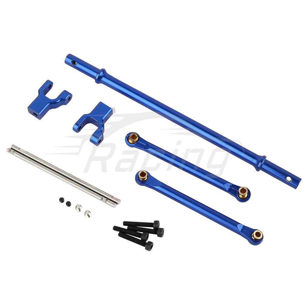 Aluminum Rear Anti-Tilt Rod Set For AXIAL RBX10 Ryft AXI03005 4WD 1/10 RC Crawler Car Upgrade Parts Metal For RC Car Bar Set