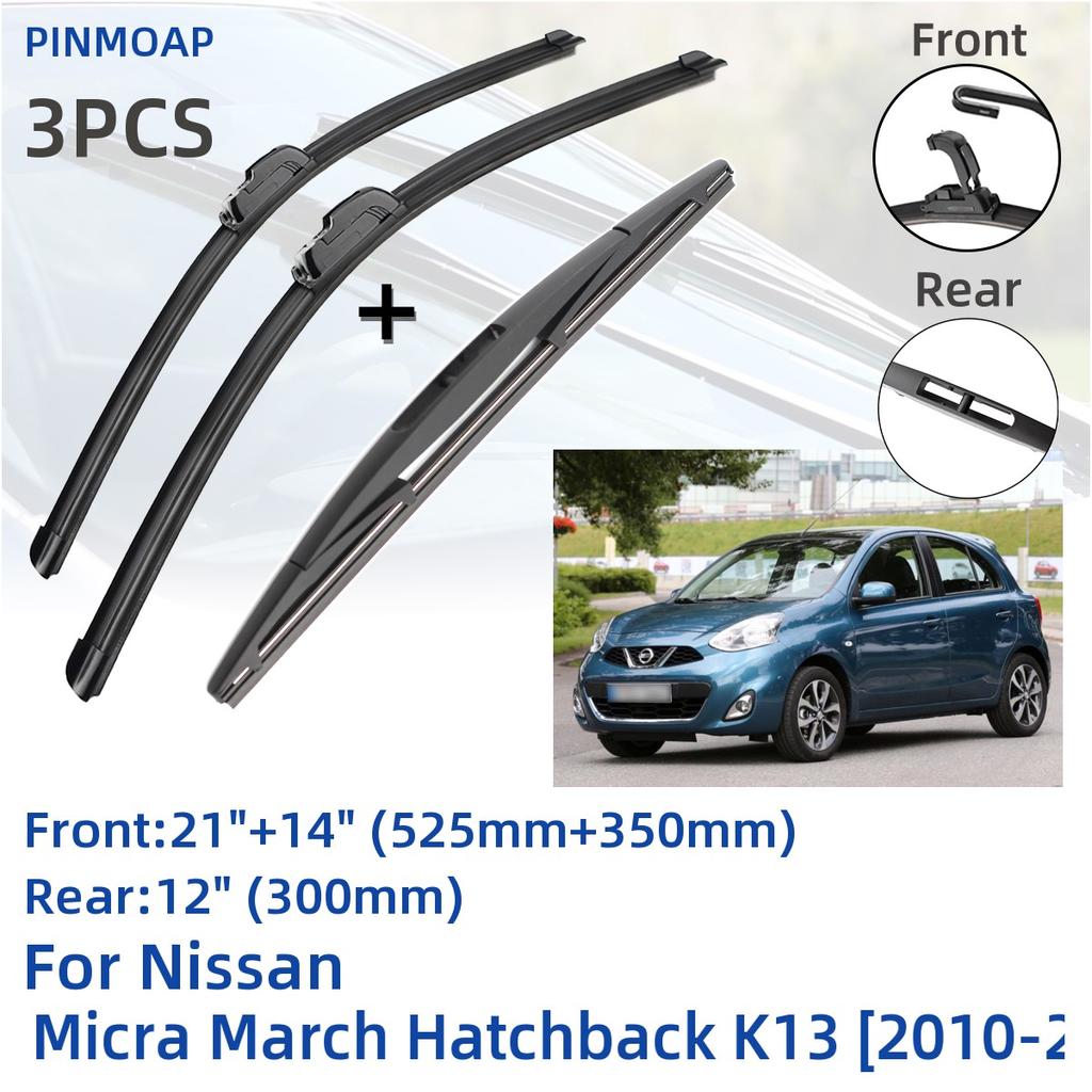 Car Front And Rear Wiper Blades, For Nissan Micra March