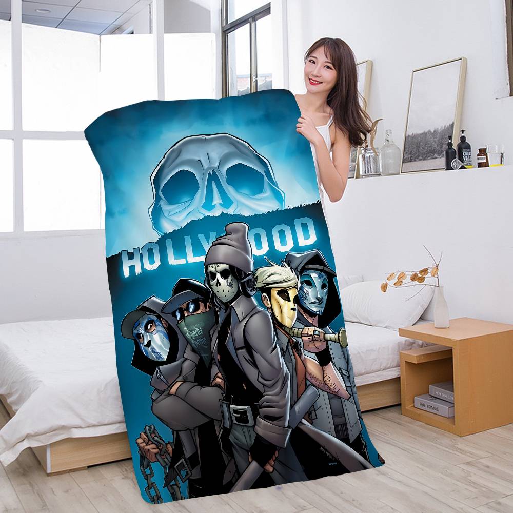 

H-Hollywood Undead Singer Anime Beach Swimming Towel Soft Absorbent Washcloth Children s Gifts for Kids Travel Camping Gym W30*H60(CM)