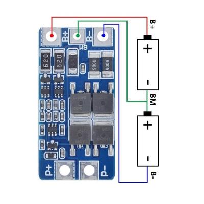 2S 7.4V 8.4V 10A Lithium-Batterie Ladeschutzplatine Balancer Equalizer Batterietester Batterie-Monitor Werkzeuge