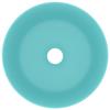 VidaXL Lavabo Rond de Luxe Vasque à Poser de Toilette Lave-mains de Salle de Bain Vestiaire Cuisine Maison Intérieur Vert 147013