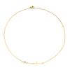 Simple Necklace Women, Fashion Chic Style O Chain Pendant, Minimalist Daily Internet Celebrity Accessories