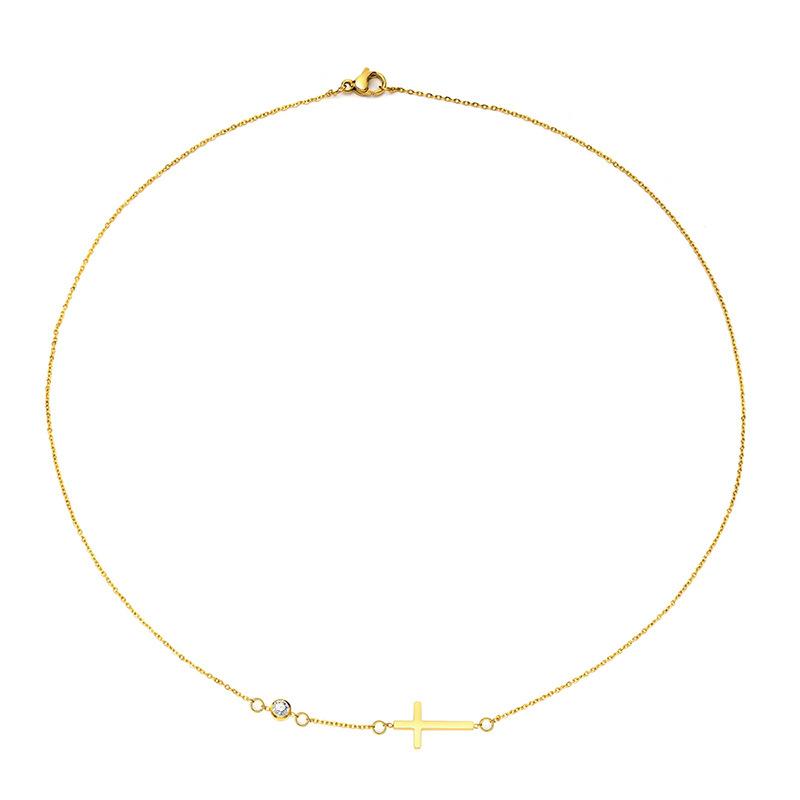 Simple Necklace Women, Fashion Chic Style O Chain Pendant, Minimalist Daily Internet Celebrity Accessories