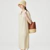 19mm Guanle Crepe Summer Collar Loose Look Slimming and Lazy Feeling Breathable Silk Dress