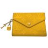 Louis Vuitton M14156 Portefeuille-Victorine Trifold wallet Leather Ginkgo Yellow