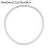 Gasket Replacement Sealing Ring 18-26cm 18CM 20cm 24cm 26cm Clear Pressure Cooker Rubber Silicone Kitchen None