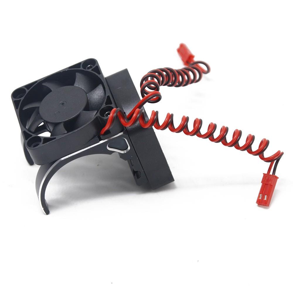 42mm Dual Fan  Motor Cooling  Heat Sink for Traxxas 1/10 MAXX E-Revo E-Maxx Summit Arrma 1/8 Kraton Talion Typhon RC Car
