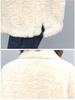 Women's 2024 Lambswool Fur-Lined Coat: Versatile, Loose-Fit Winter Short Cotton Jacket for Fashionable Moms