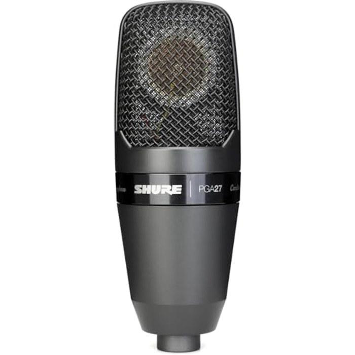 SHURE Studio Vocal Microphone PGA27LC Black (No Cable)