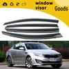 Kia K-Series (2011-2020) Car Door Rain Visor, Window Eyebrow for All-Weather Protection and Styling